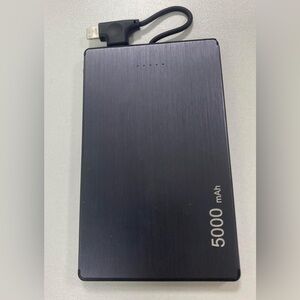5000 mAh Black Power Bank (071)